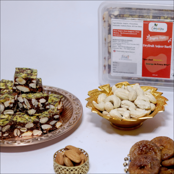 Dryfruits Anjeer Barfi - Image 3